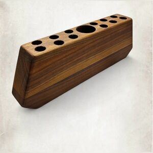 Solid Walnut Pen Holder